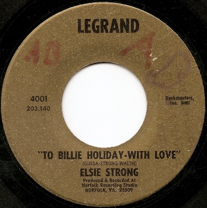 Elsie Strong--To Billie Holiday With Love