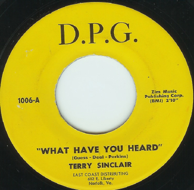 Terry Sinclair D.P.G.